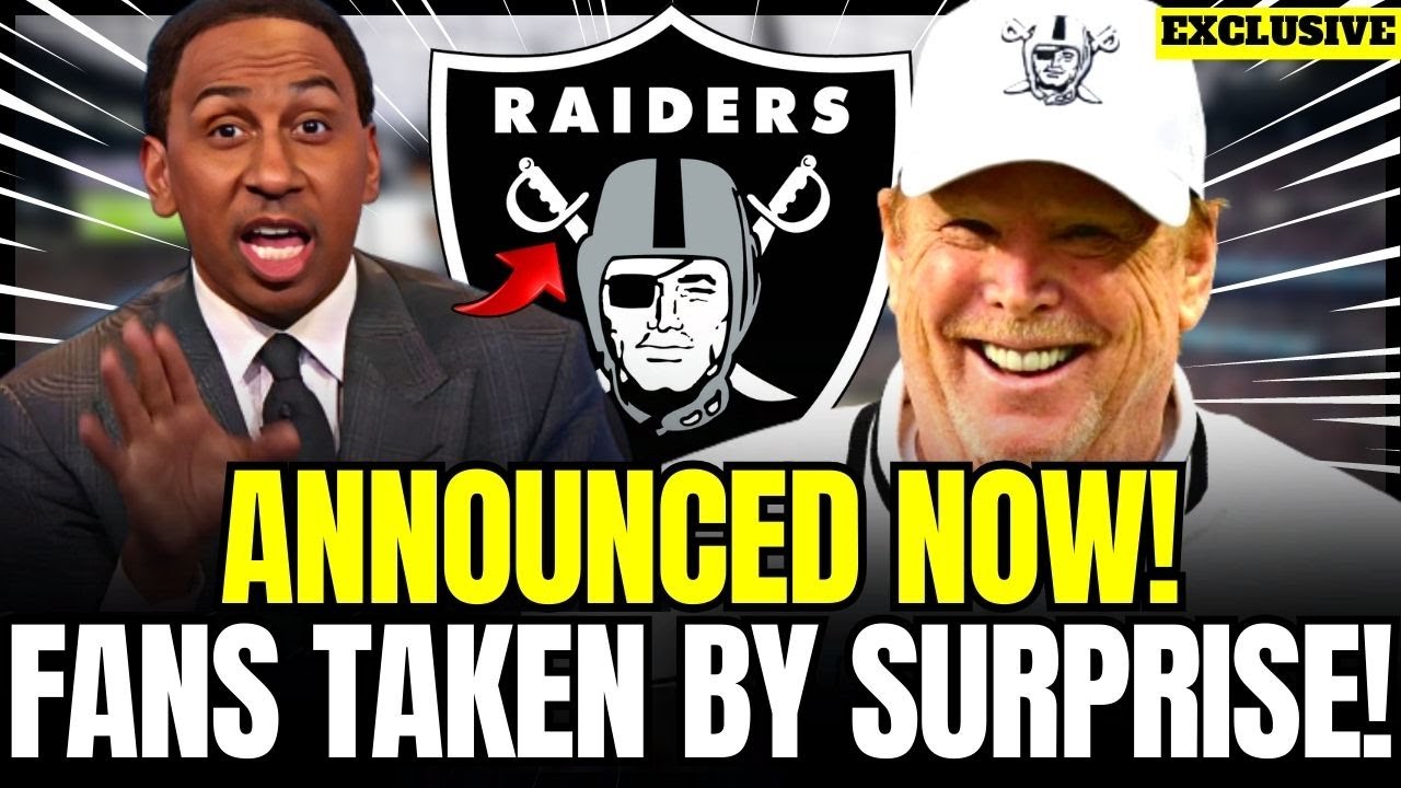 ⚫️ Came Out Now!! A Big Surprise!!! Las Vegas Raiders News Today