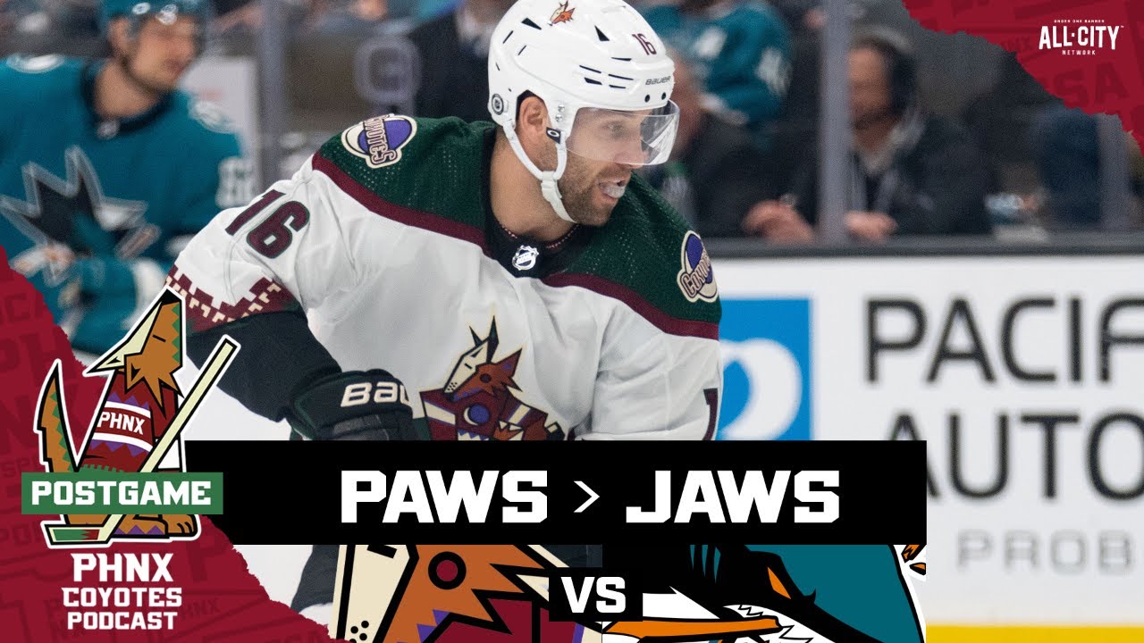 Clayton Keller, Alex Kerfoot Lead Arizona Coyotes To Victory Over San Jose Sharks