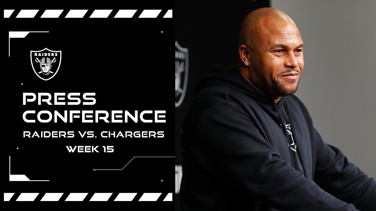 Coach Pierce And Aidan O’connell Postgame Presser | Week 15 Vs. Chargers | Nfl