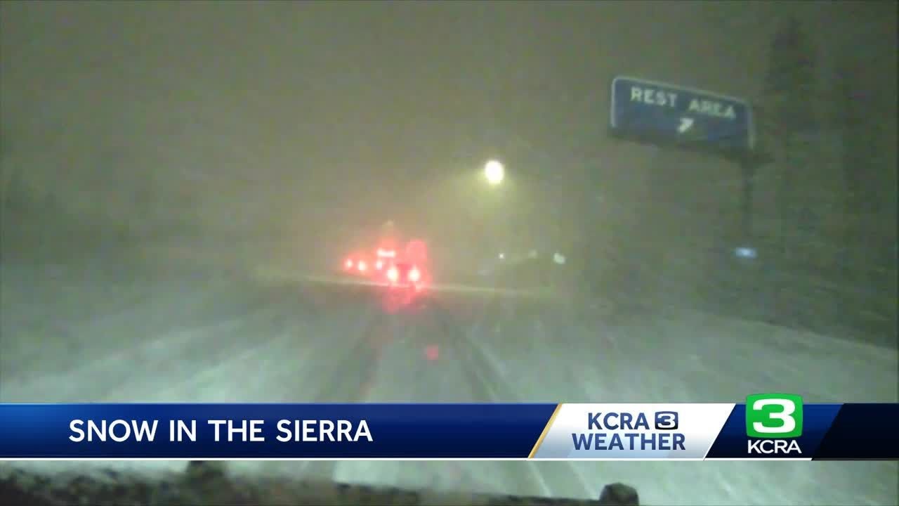 Conditions Out In The Sierra | December 6, 2023 At 11 P.m.