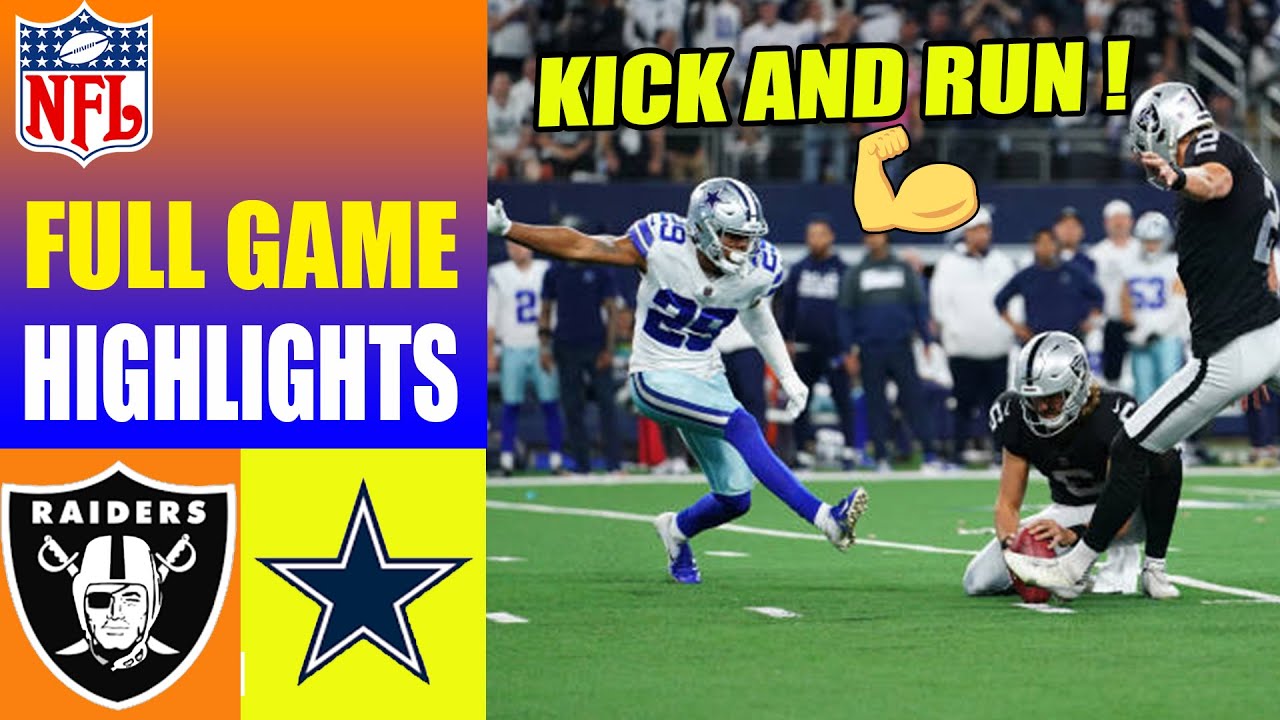 Dallas Cowboys Vs Las Vegas Raiders [full Game] Preview | Nfl Highlights Today 2023