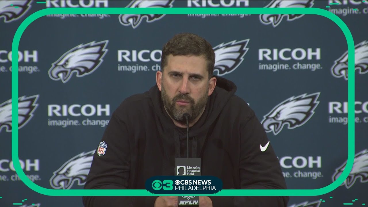 Eagles Head Coach Nick Sirianni Talks After Loss Against San Francisco 49ers