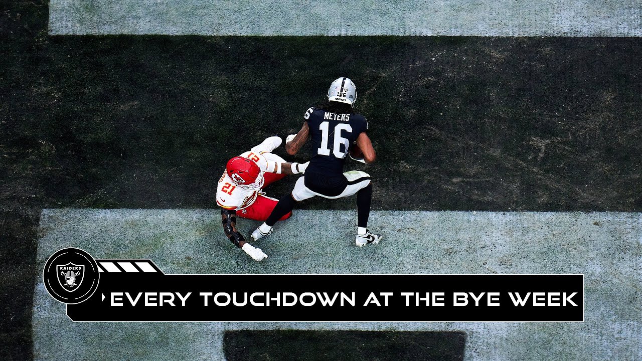 Every Raiders Touchdown At The Bye Week | 2023 Nfl Season | Raiders