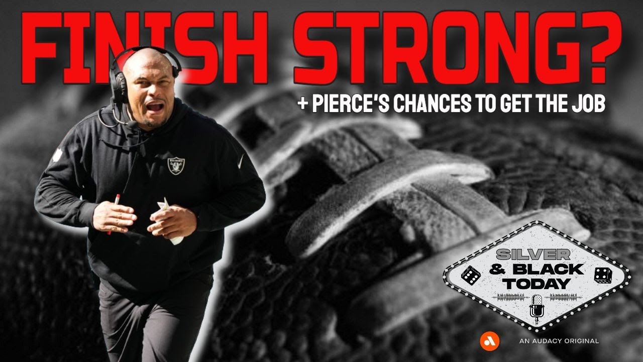 Finish Strong: Can Pierce Earn Job W/strong Finish? | Silver And Black Today