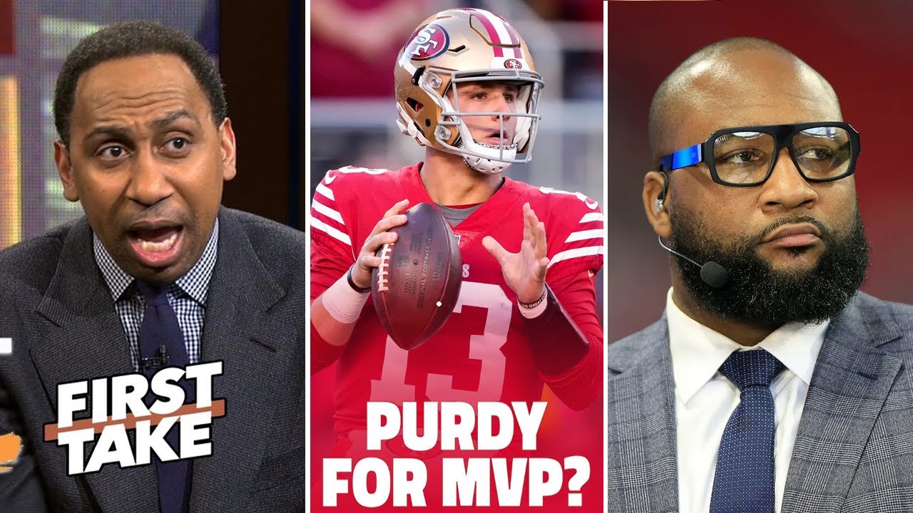 First Take | Brock Purdy Is Nothing Without 49ers Organization – Swagu Think Dak Better For Mvp