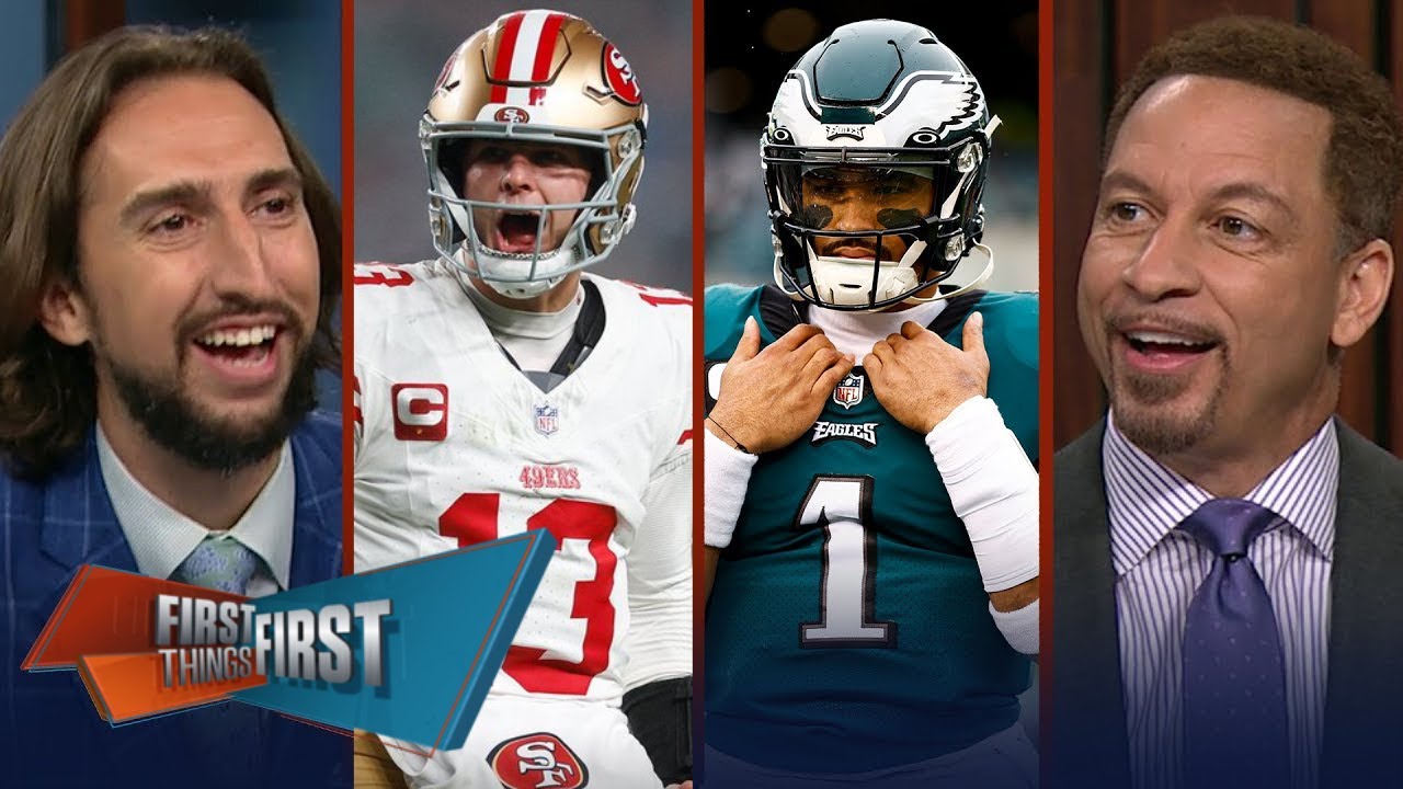 First Things First | “brock Purdy Is The New Mvp Favorite!” – Nick Wright On 49ers Rout Eagles 42 19