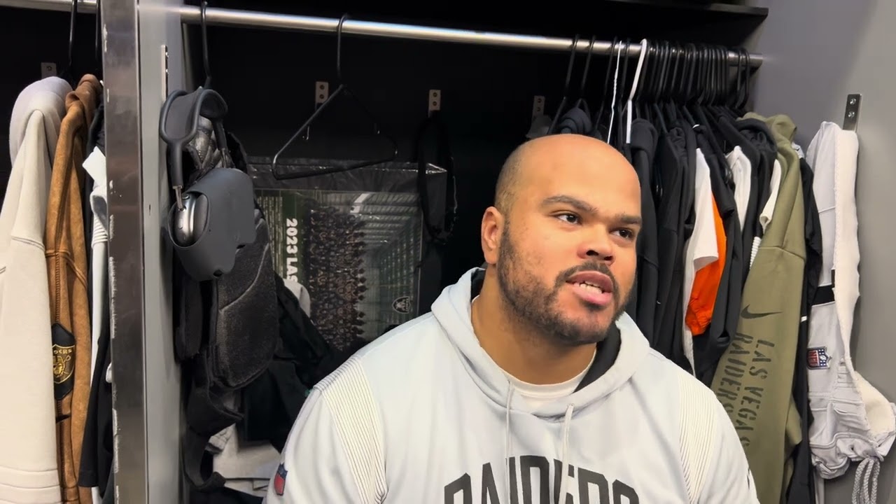 From The Las Vegas Raiders Locke Room T Jermaine Eluemunor Kansas City Chiefs Week #lasvegasraiders