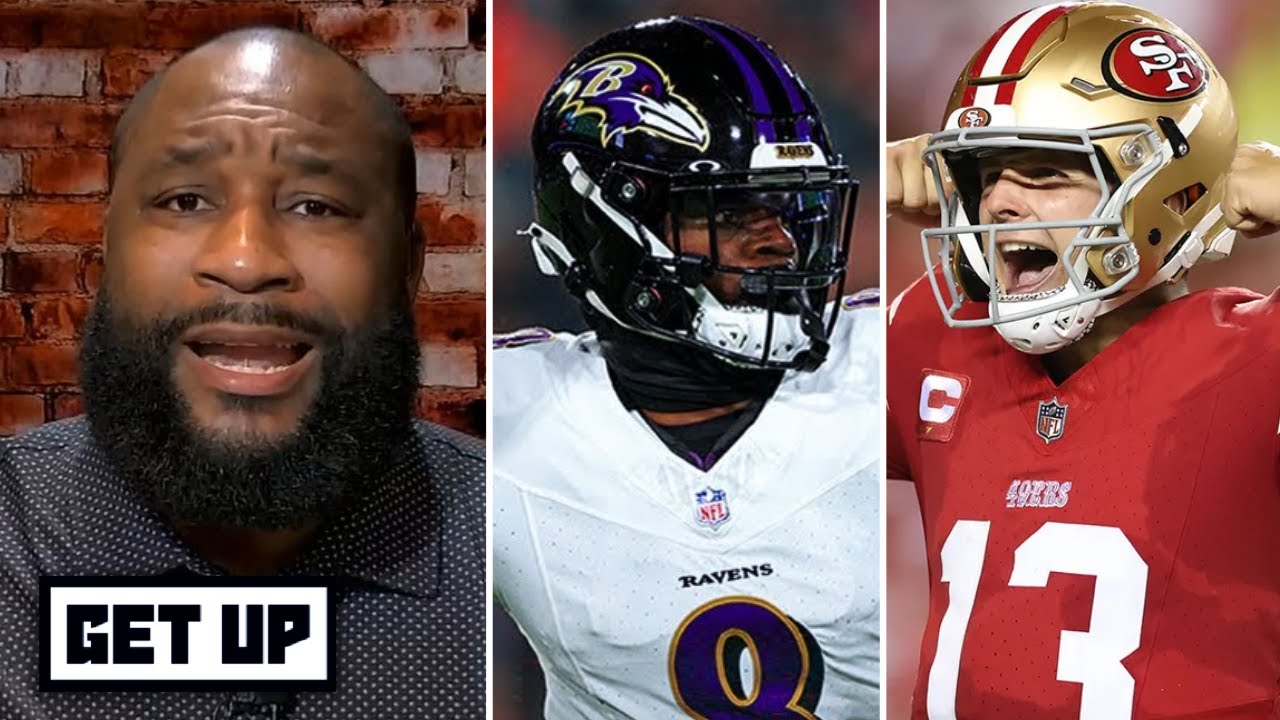 Get Up | “lamar Jackson Will Steal The Mvp If Ravens Beat 49ers” – Marcus Spears Makes Prediction