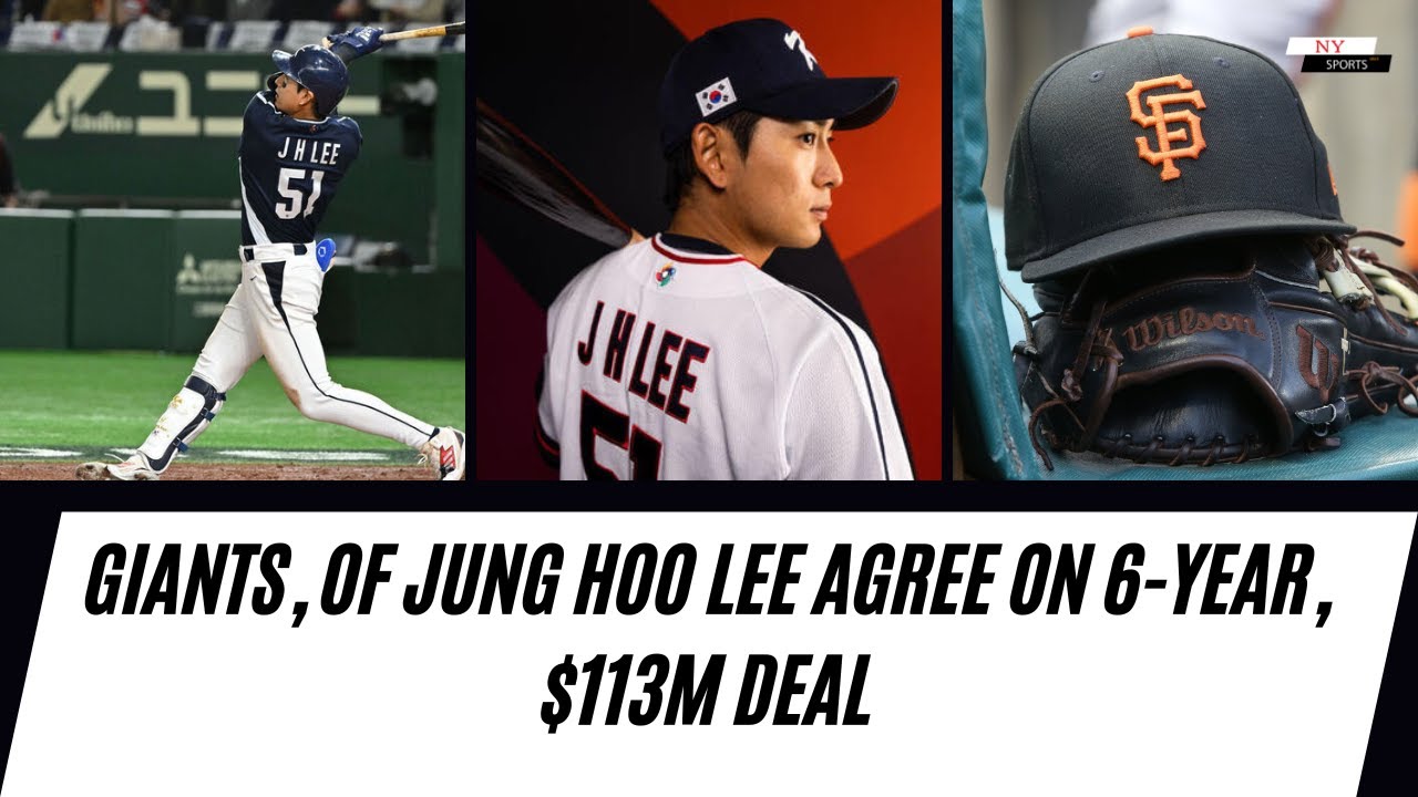 Giants OF Jung Hoo Lee agree on 6-year $113M deal | NY Sports News 2 Giants Of Jung Hoo Lee Agree On 6 Year $113m Deal | Ny Sports News