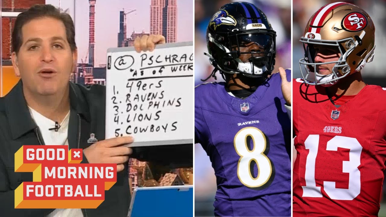 Gmfb | “not Ravens – The 49ers Are Best Team In Nfl Right Now” – Peter Schrager’s Top 5 Nfl Teams