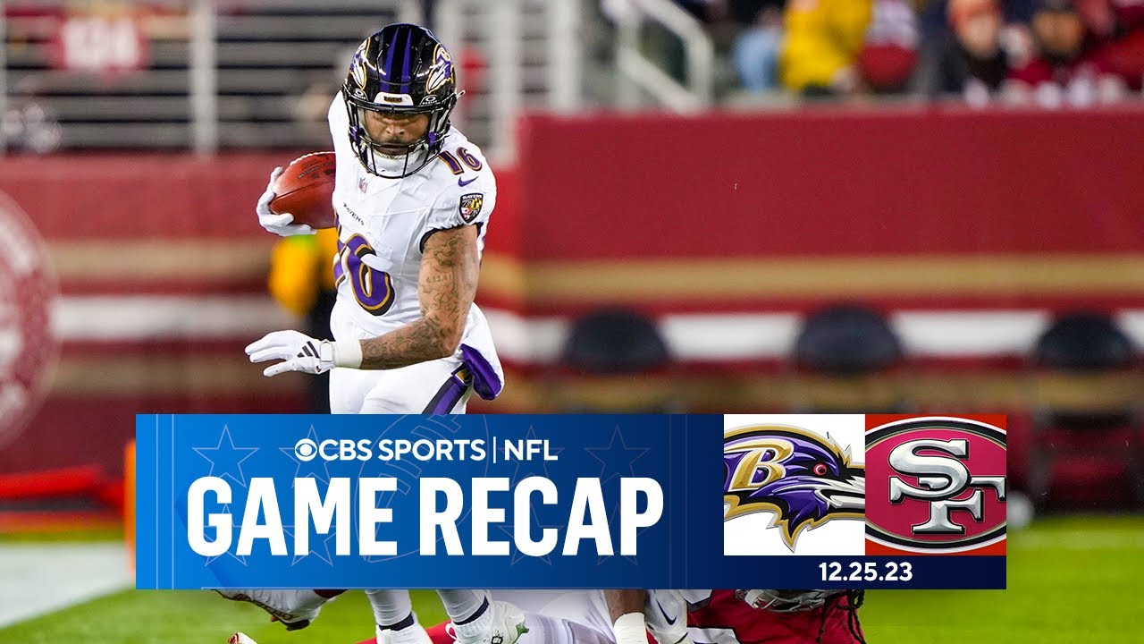 Jackson Shines As Ravens Overwhelm 49ers On Mnf | Game Recap | Cbs Sports