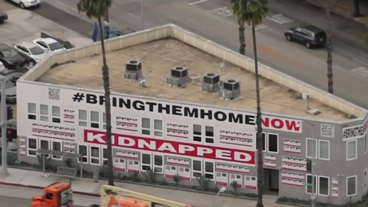 'Kidnapped by Hamas' poster unveiled in Culver City 2 ‘kidnapped By Hamas’ Poster Unveiled In Culver City