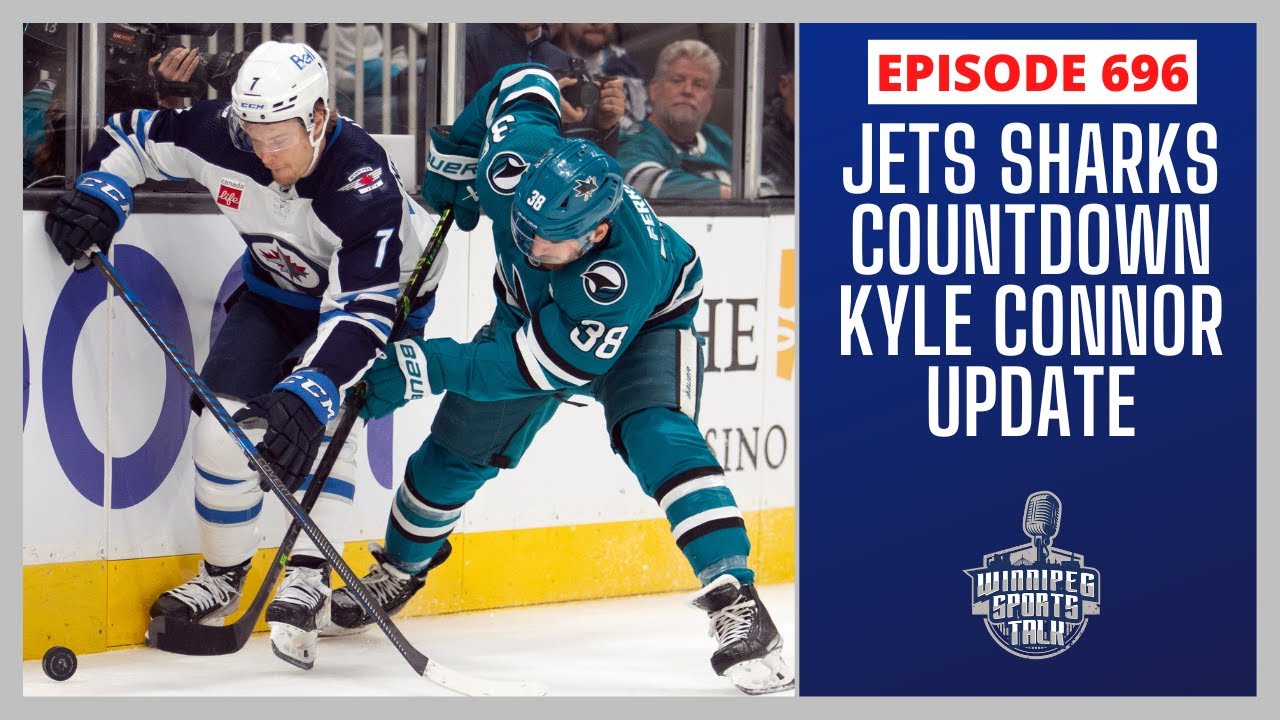 Kyle Connor Out 6 8 Weeks With Knee Injury, Winnipeg Jets Vs. San Jose Sharks Countdown