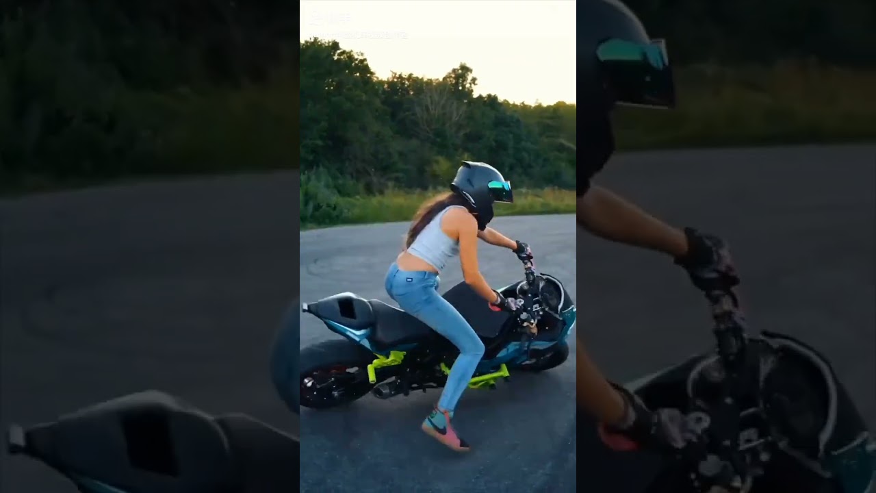L Finally Did It🥳🍾🎉🔥j’ai Enfin Réussi Ce Triks 😅🔥🔥#stunt#moto#motorcycle#drift