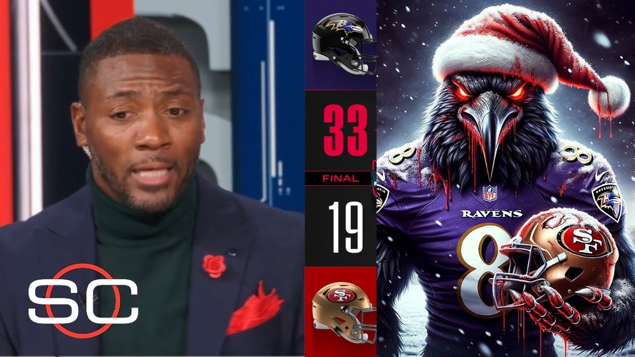 “lamar Jackson Mvp Locked Up” – Ryan Clark On Ravens Destroy 49ers 33 19; Burdy: 0 Td, 4 Int