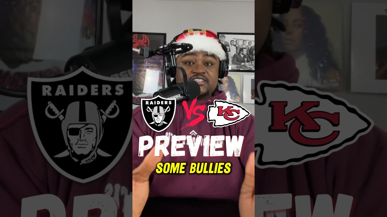 Las Vegas Raiders @ Kansas City Chiefs Nfl Christmas Football Preview #shorts #nfl #football