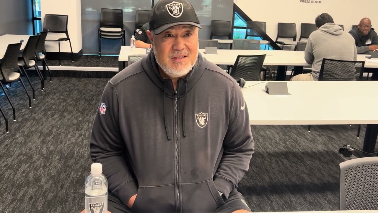 Las Vegas Raiders Running Backs Coach Kennedy Polamalu #lasvegas #joshjacobs