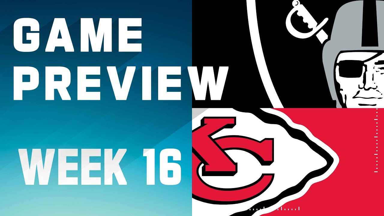 Las Vegas Raiders Vs. Kansas City Chiefs | 2023 Week 16 Game Preview