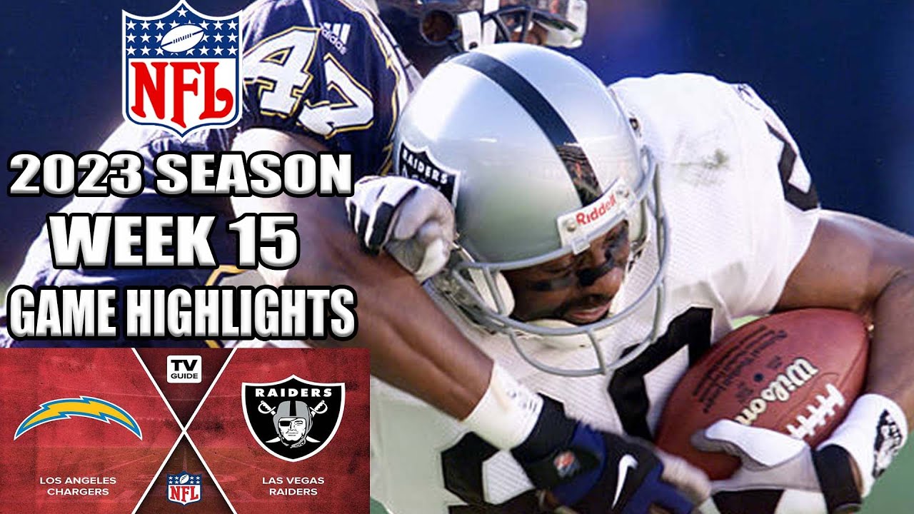 Las Vegas Raiders Vs Los Angeles Chargers Full Game (12/14/23) Week 15 | Nfl Highlights 202