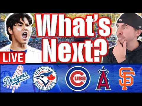 🔴 Live – Ohtani Chose The Dodgers. So What’s Next For The Dodgers, Angels, Giants, Cubs & Blue Jays?