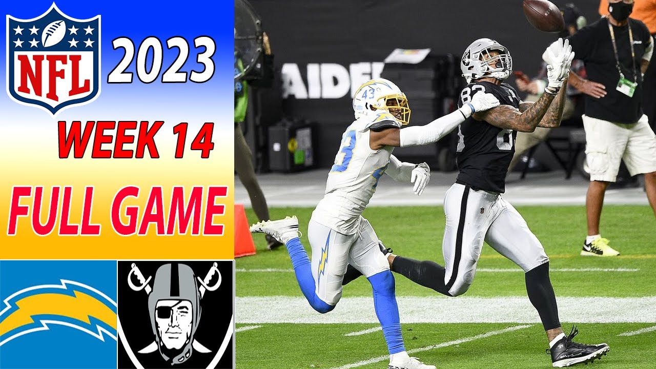 Los Angeles Chargers Vs Las Vegas Raiders Week 15 Full Game | Nfl Highlights Today