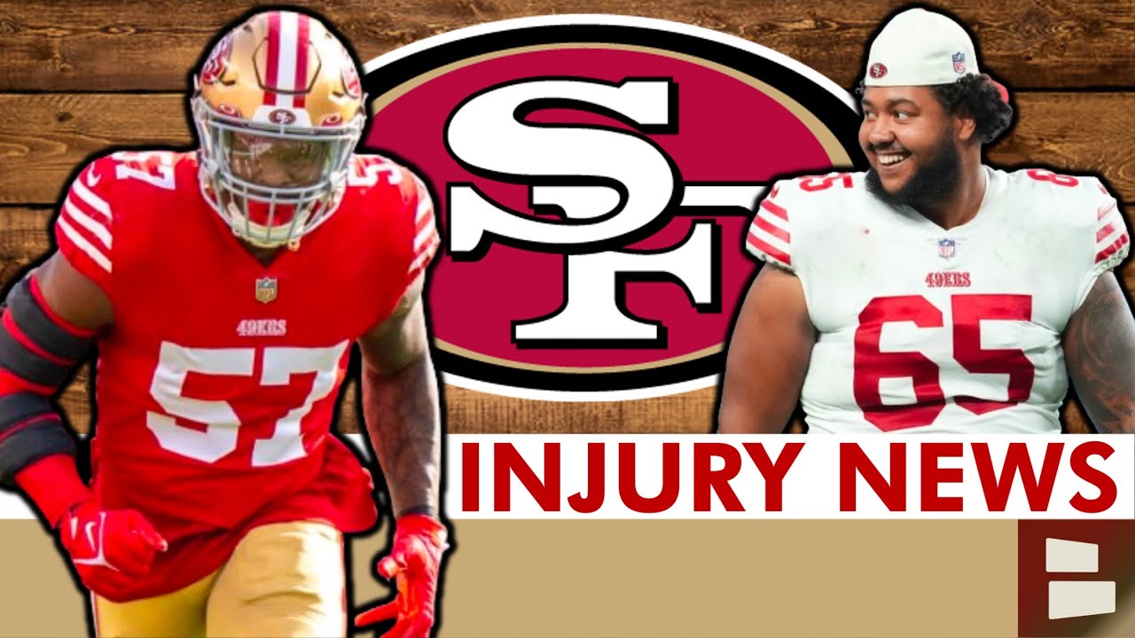 MAJOR 49ers Injury News Going Into Cardinals Game Ft. Dre Greenlaw, Aaron Banks, Charvarius Ward 2 Major 49ers Injury News Going Into Cardinals Game Ft. Dre Greenlaw, Aaron Banks, Charvarius Ward