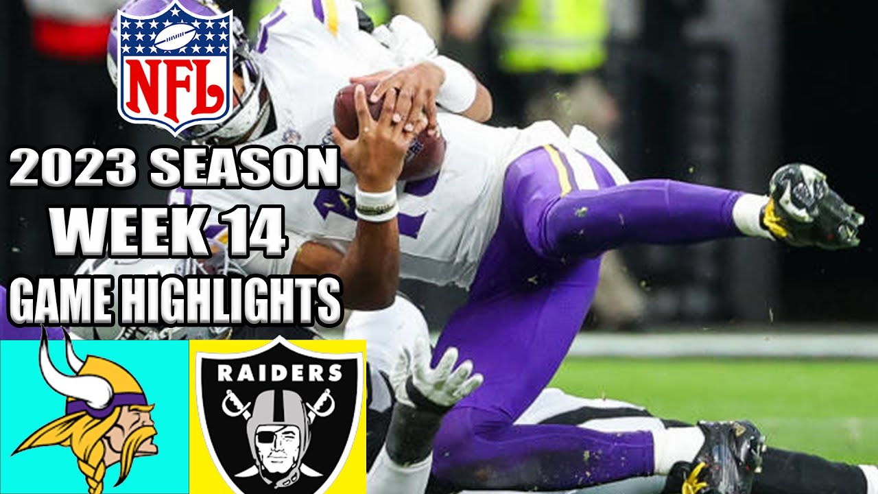Minnesota Viking Vs Las Vegas Raiders Full Game 3rd Qtr (12/10/23) Week 14| Nfl Highlights 2023