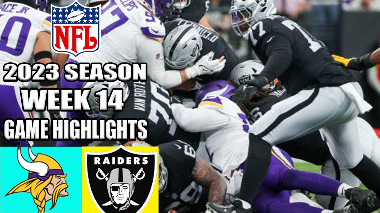 Minnesota Viking Vs Las Vegas Raiders Week 14 Full 4th Qtr (12/10/23) | Nfl Highlights 2023