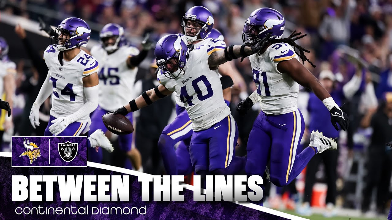 Minnesota Vikings 3, Las Vegas Raiders 0 | Between The Lines