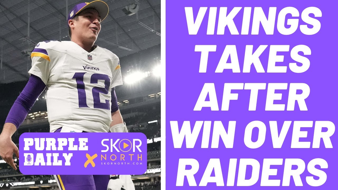 Minnesota Vikings Hot Takes After A Win Over Las Vegas Raiders