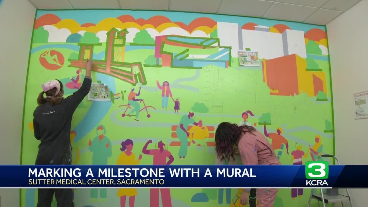 Mural Marks Milestone At Sutter Medical Center