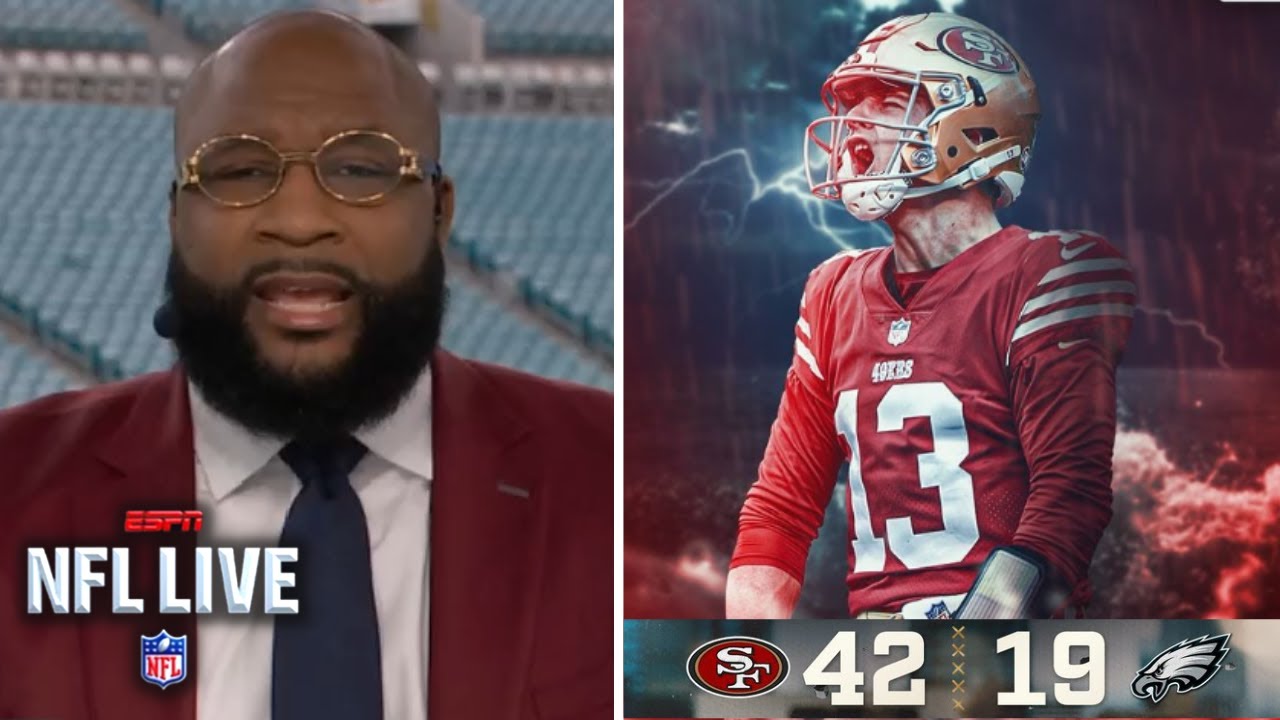 Nfl Live | “purdy Created A Giant Party In Philly” – Swagu On 49ers Crush Eagles To Win 4th Straight