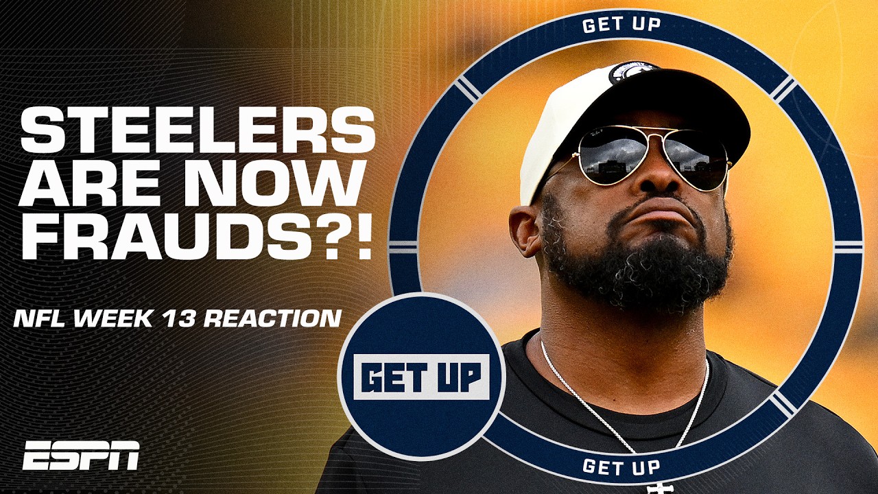 Nfl Week 13 Reaction: Steelers Are Frauds 😧 C.j. Stroud On Fire 🔥 49ers Dominate Eagles 🏈 | Get Up