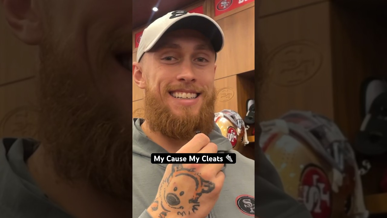 One-of-a-kind cleats for the causes close to the #49ers hearts ❤️ #Shorts #MyCauseMyCleats 2 One Of A Kind Cleats For The Causes Close To The #49ers Hearts ❤️ #shorts #mycausemycleats