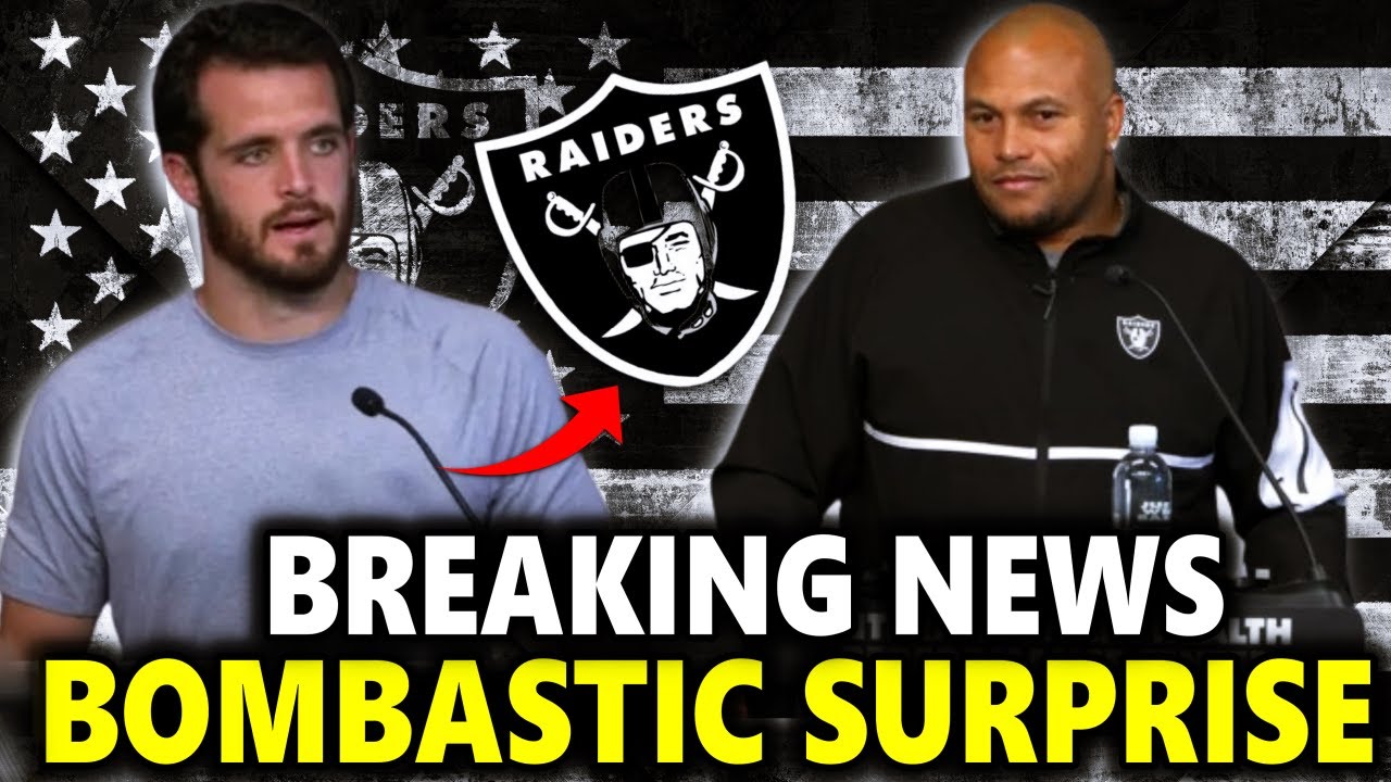 🚨😱out Now!epic Twist!!raiders In Shock!!las Vegas Raiders News