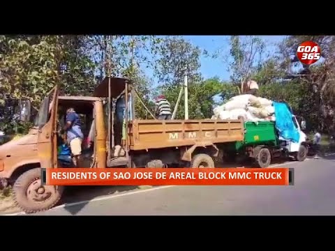 ‘Overloaded’ MMC Truck Stopped by locals at San Jose de Areal; Chairperson Gives Justification 2 ‘overloaded’ Mmc Truck Stopped By Locals At San Jose De Areal; Chairperson Gives Justification