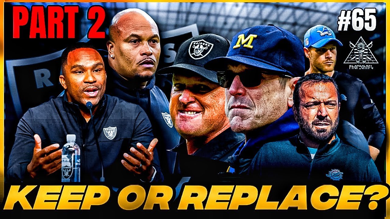 Part 2: Gruden RETURN?! Jim Harbaugh? Champ & AP Days Numbered? HC/OC Candidates & MORE! 1 Part 2: Gruden Return?! Jim Harbaugh? Champ & Ap Days Numbered? Hc/oc Candidates & More!