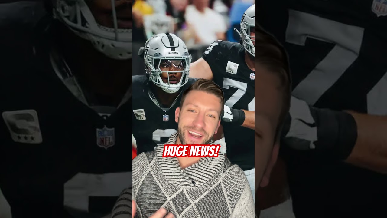 Raiders News: Antonio Pierce Gives Injury Update On Josh Jacobs & Kolton Miller #shorts