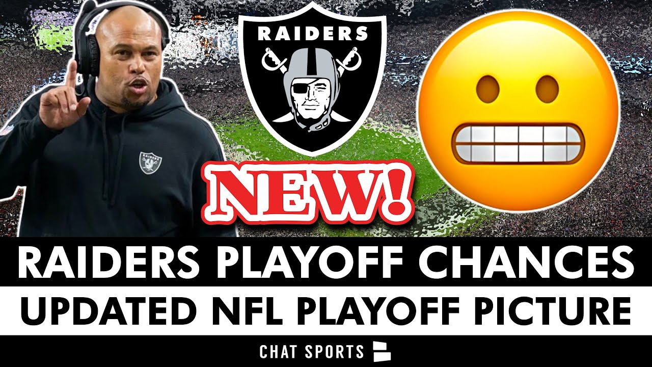 Raiders Playoff Chances + Nfl Playoff Picture Entering Snf, Afc Standings, Wild Card Race