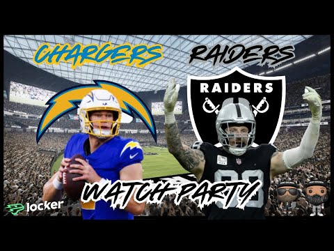 #raiders | Raiders 🏴‍☠️ Vs Chargers ⚡️ Livestream Watch Party | Brought To You By Locker |