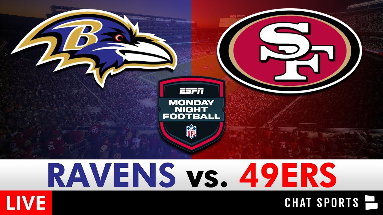 Ravens vs. 49ers Live Streaming Scoreboard, Free PlayByPlay