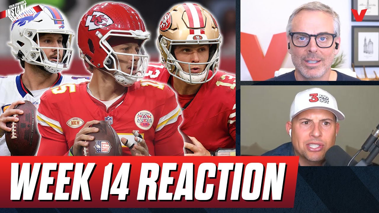 Reaction To Bills Chiefs, Seahawks 49ers, Broncos Chargers, Rams Ravens | Colin Cowherd Nfl