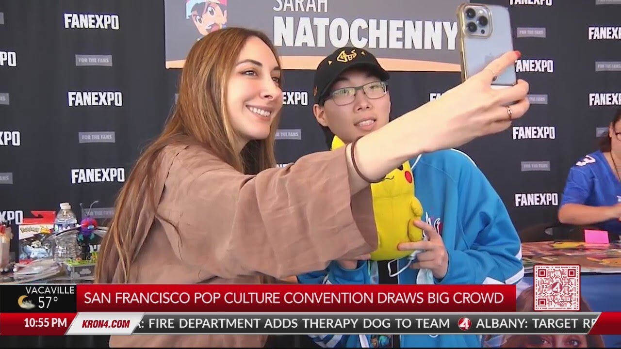 San Francisco ‘fan Expo’ Pop Culture Convention Draws Celebrities, Major Crowds