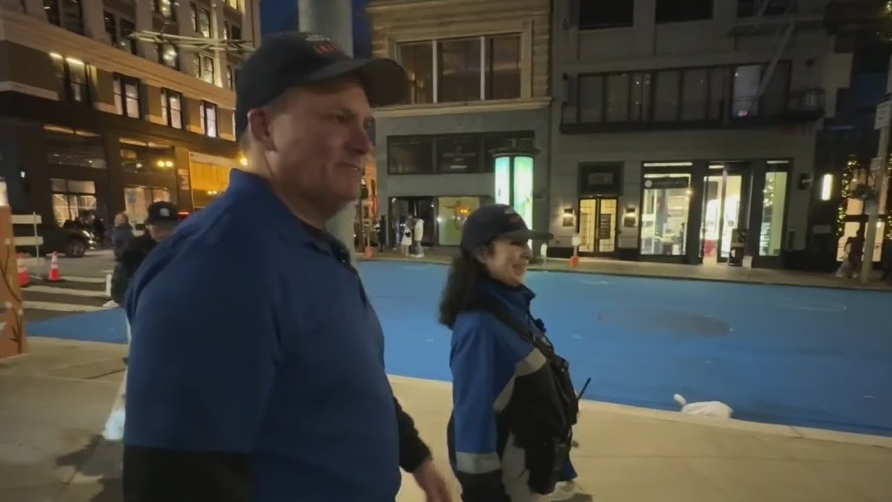 San Francisco Police Ambassadors Helping Keep Union Square Safe