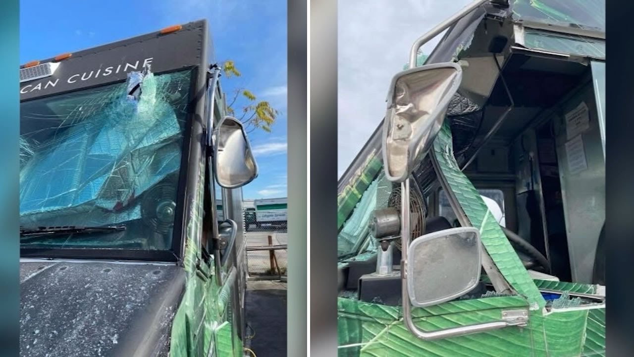 San Jose Couple’s Food Truck Left With Significant Damage After Struck By Stolen Car