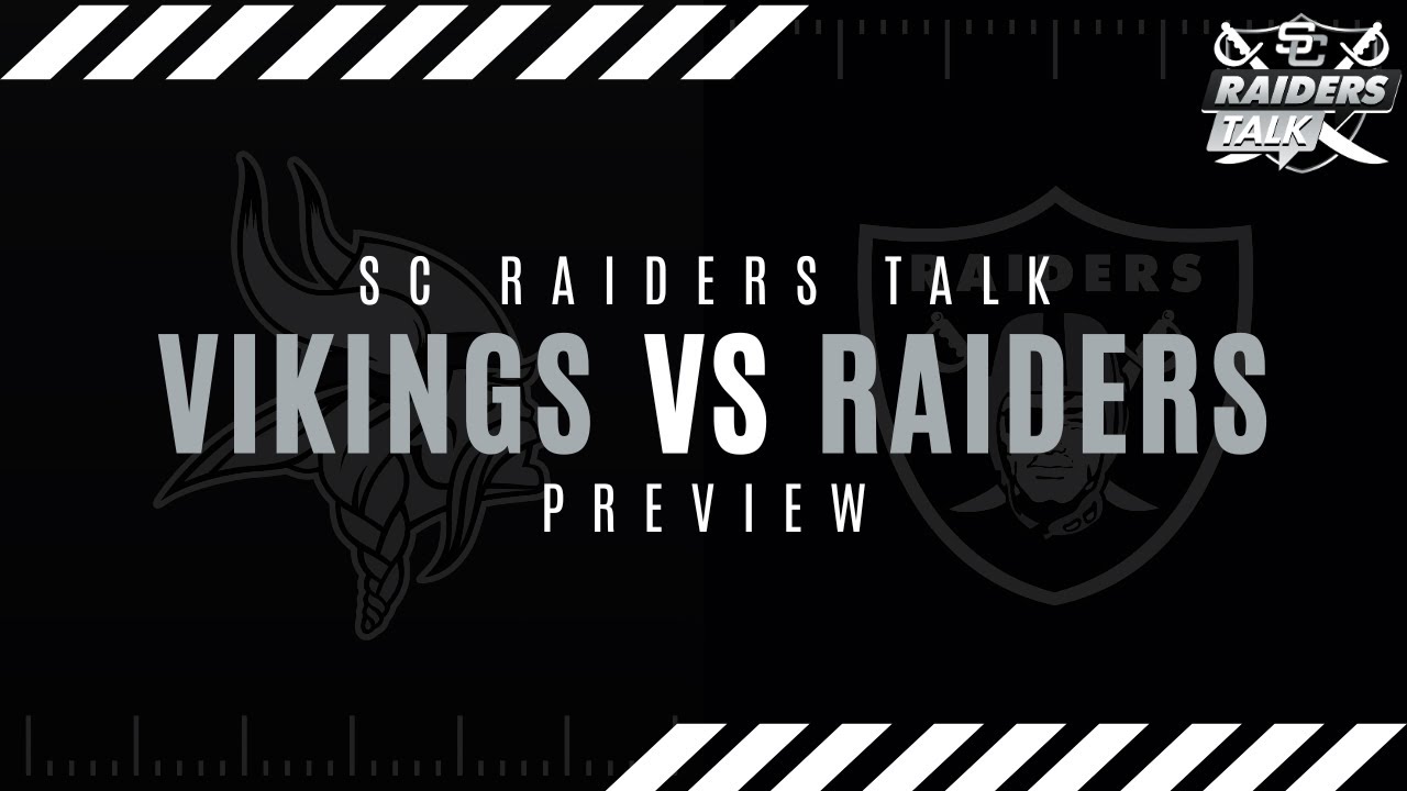 Sc Raiders Talk Live: Raiders Vs Vikings Preview | Rebrand Announcement! 🏈#raidernation