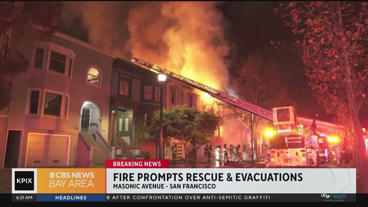 SF Fire crews knock down 3-alarm fire that hospitalized 2, forced evacuations 2 Sf Fire Crews Knock Down 3 Alarm Fire That Hospitalized 2, Forced Evacuations