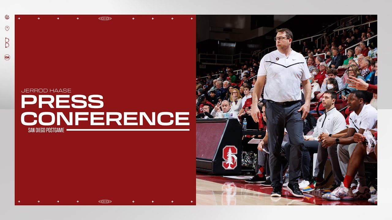 Stanford Men’s Basketball: University Of San Diego Postgame Press Conference