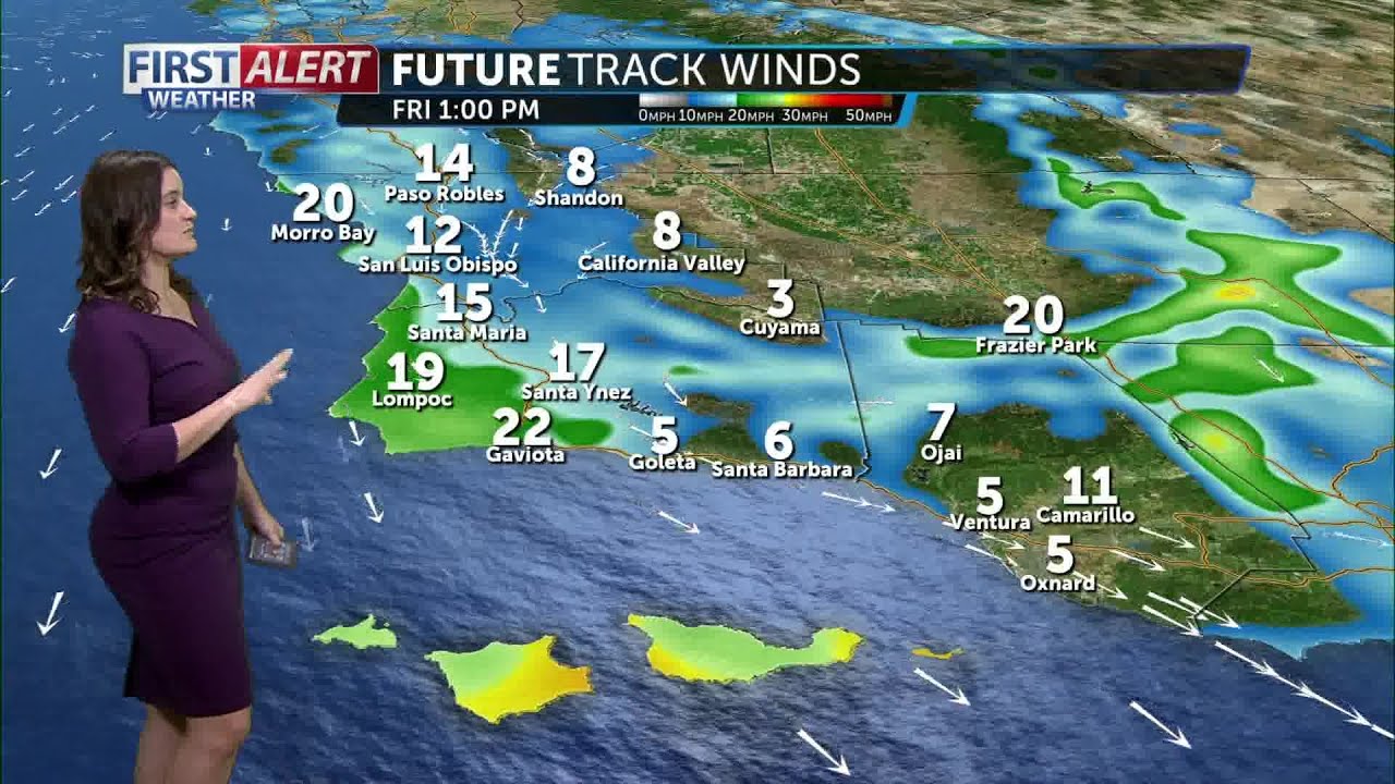 Starting Out The New Month With Below Average Temperatures And Gusty Winds