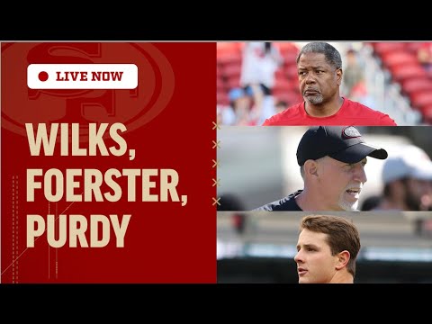 Steve Wilks, Chris Foerster And Brock Purdy Preview Matchup Vs. Cardinals | 49ers